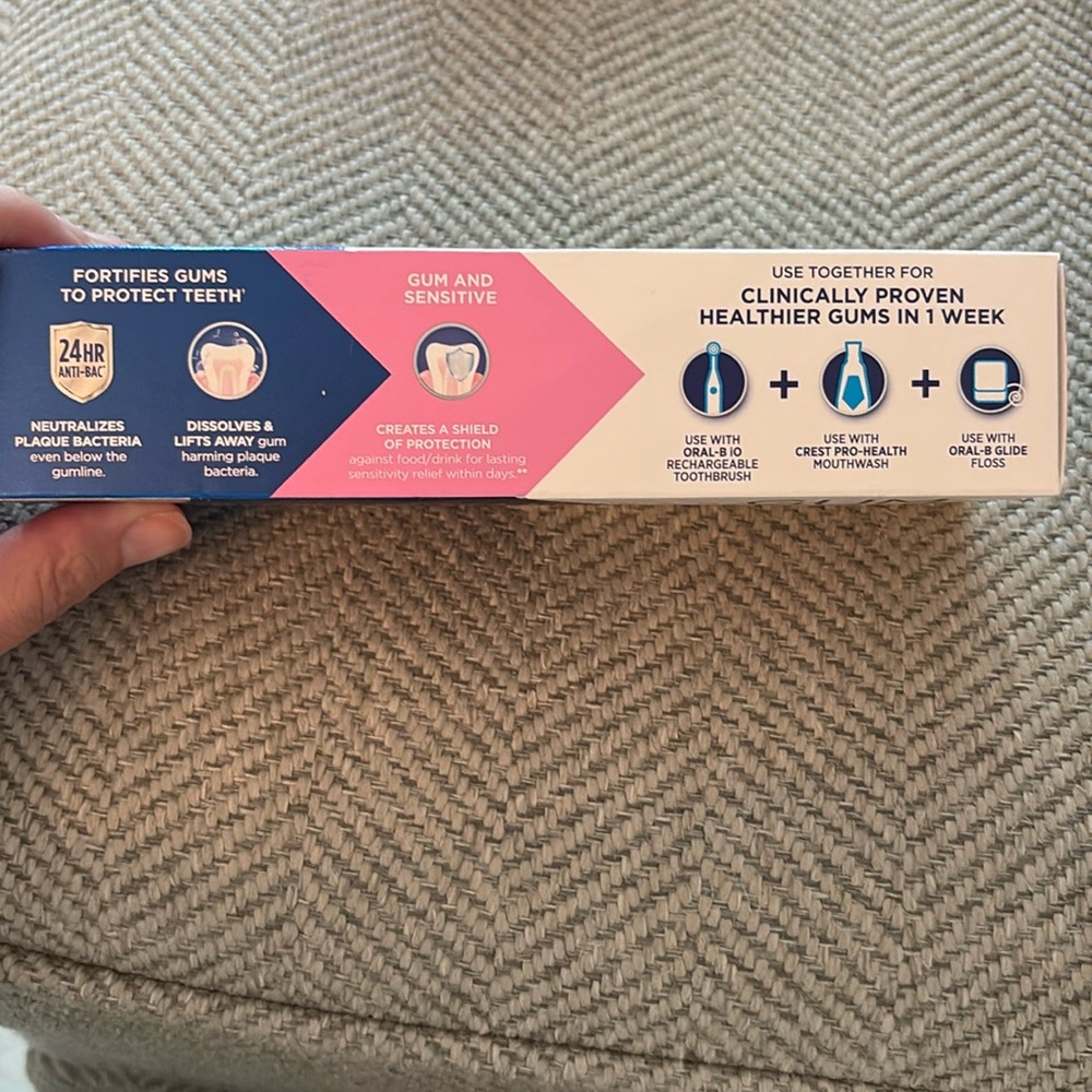 Crest Gum and Sensitive Toothpaste Bundle - 4.8 Oz - Picture 4 of 4